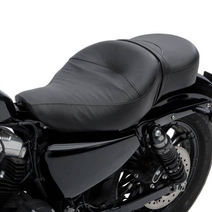 Solidspare For Harley Sportster XL Iron 883 1200 Custom Driver Rider Passenger Seat Two-up