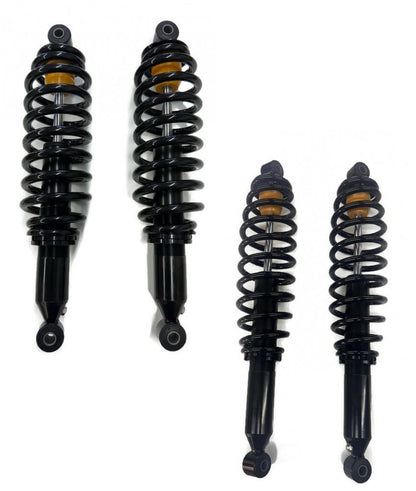 (2) Front & (2) Rear Shock Absorbers for John Deere AUC12197 AUC12198 Gator XUV