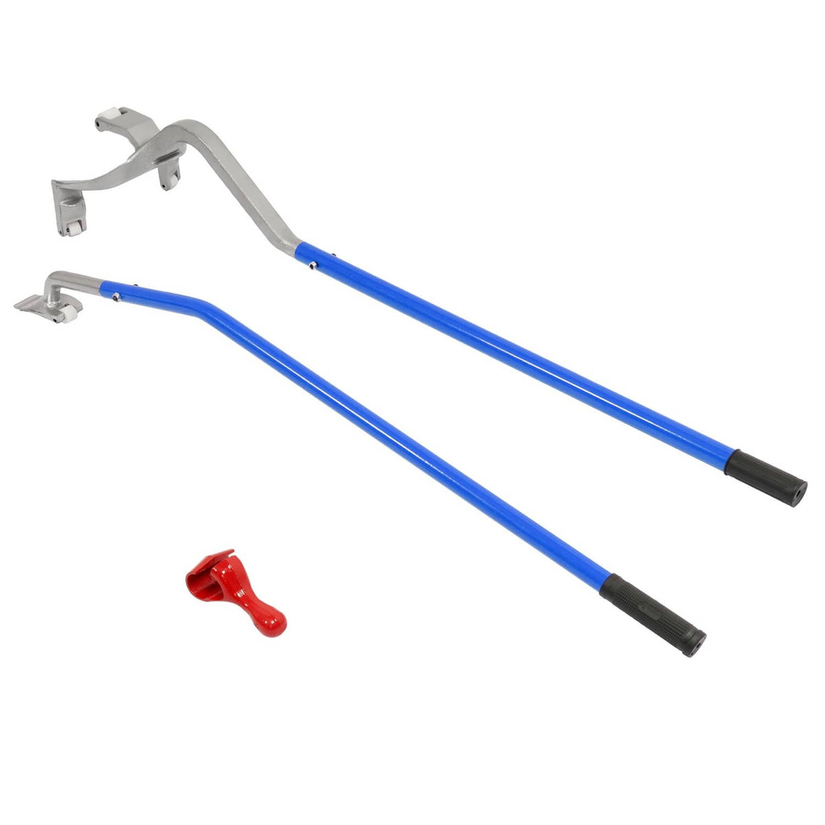 Solid Spare 17.5" TO 24.5" TUBELESS TRUCK TIRE CHANGER MOUNT DEMOUNT TOOL W/BEAD KEEPER BLUE
