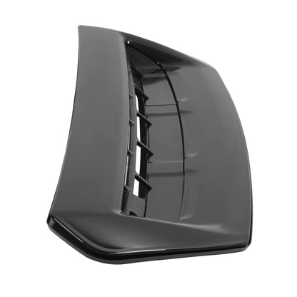 Solid Spare Hood Air Vent Scoop For 2017-19 Chevy Silverado 2500 HD 3500 HD Black 84240941