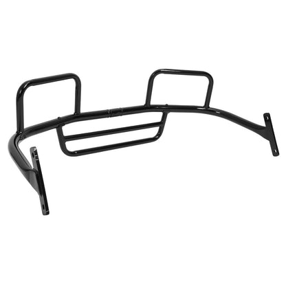 Solidspare Front Brush Guard For E-Z-GO ST350 1996-Up Golf Cart Black Steel Powder Coated