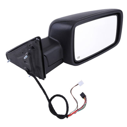 Solidspare Left/ Driver Power Fold +Heated+ Temp Sensor Mirror For 2013-2019 Dodge Ram 1500