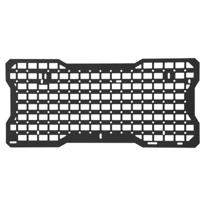 Solid Spare For Jeep Wrangler JK 07-22 Aluminium Tailgate Tactical Molle Panel W/Storage Bag