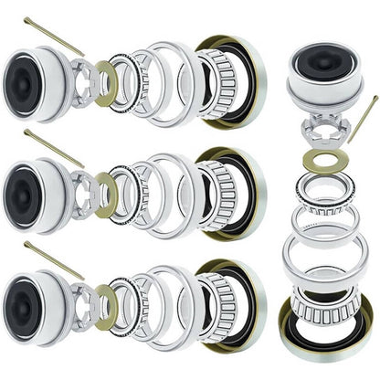 Solidspare 3500LB 1-1/16'' to 1-3/8" Boat Trailer Wheel Axle Bearing Seal Kit L68149 L44649