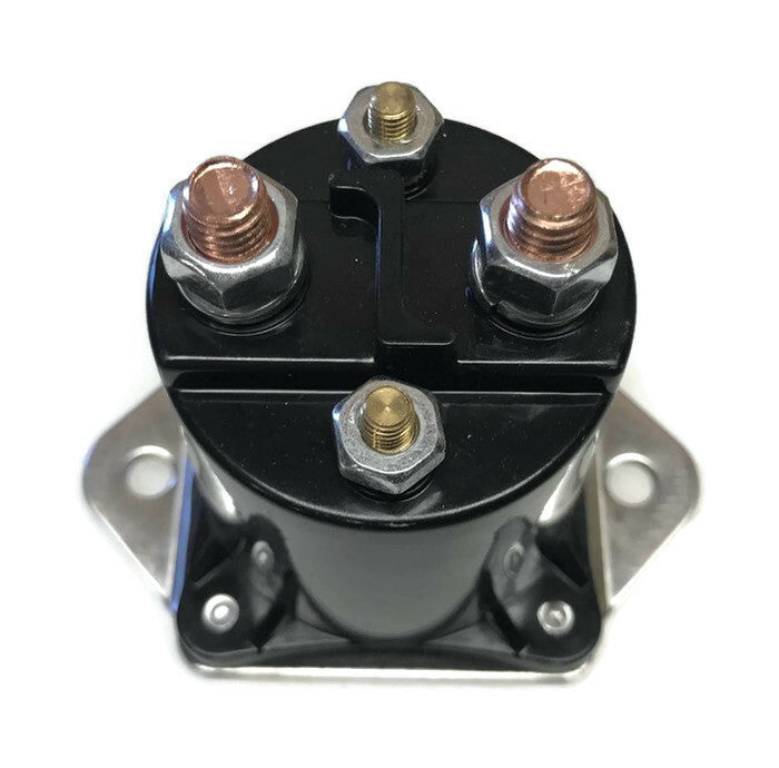 4 Pack- 12 Volt Solenoid for Gas Golf Cart Kart Buggy 4 Terminal OEM Replacement