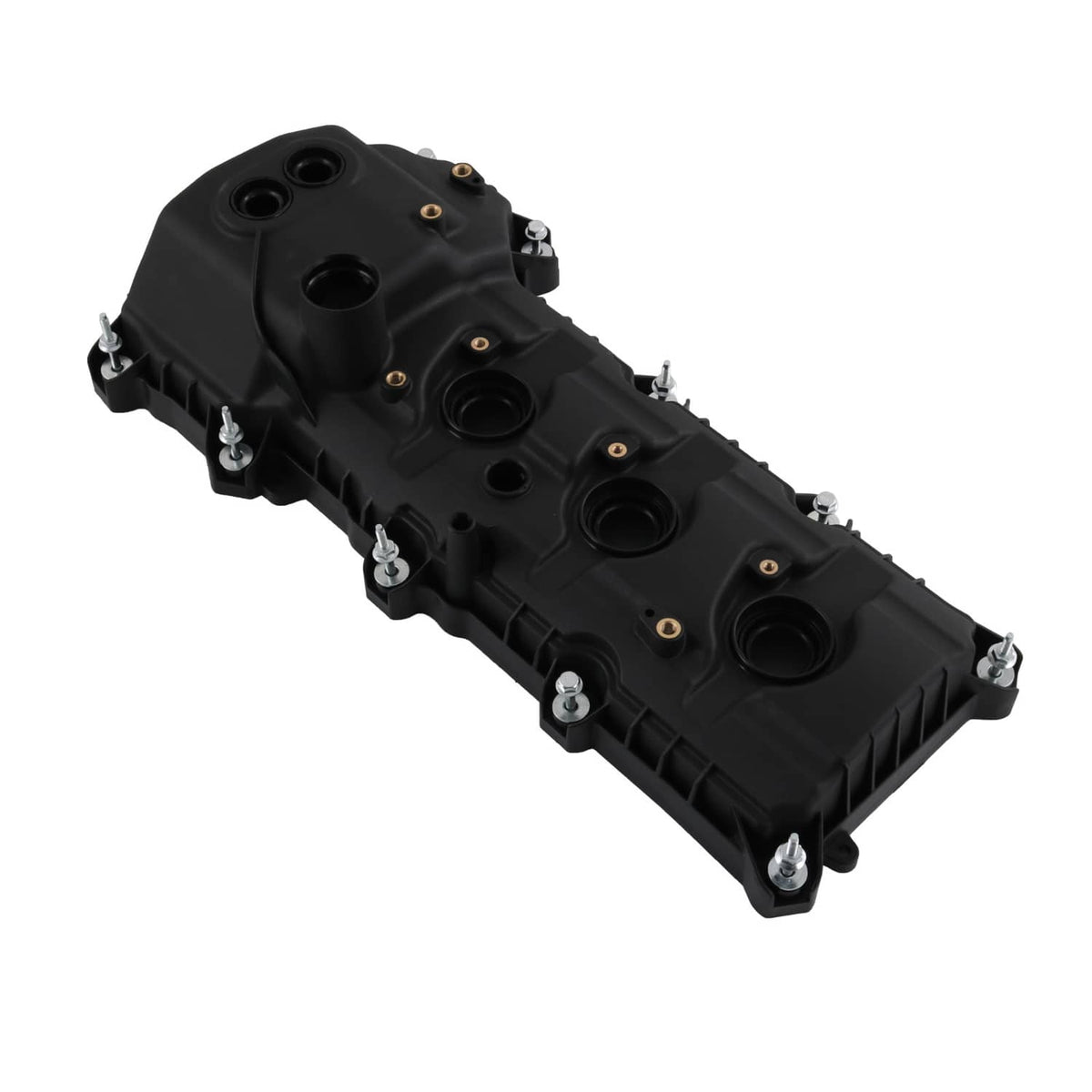 Solidspare 2x Left & Right Engine Valve Cover For Ford F-150 Explorer Taurus DOHC 3.5L 3.7L