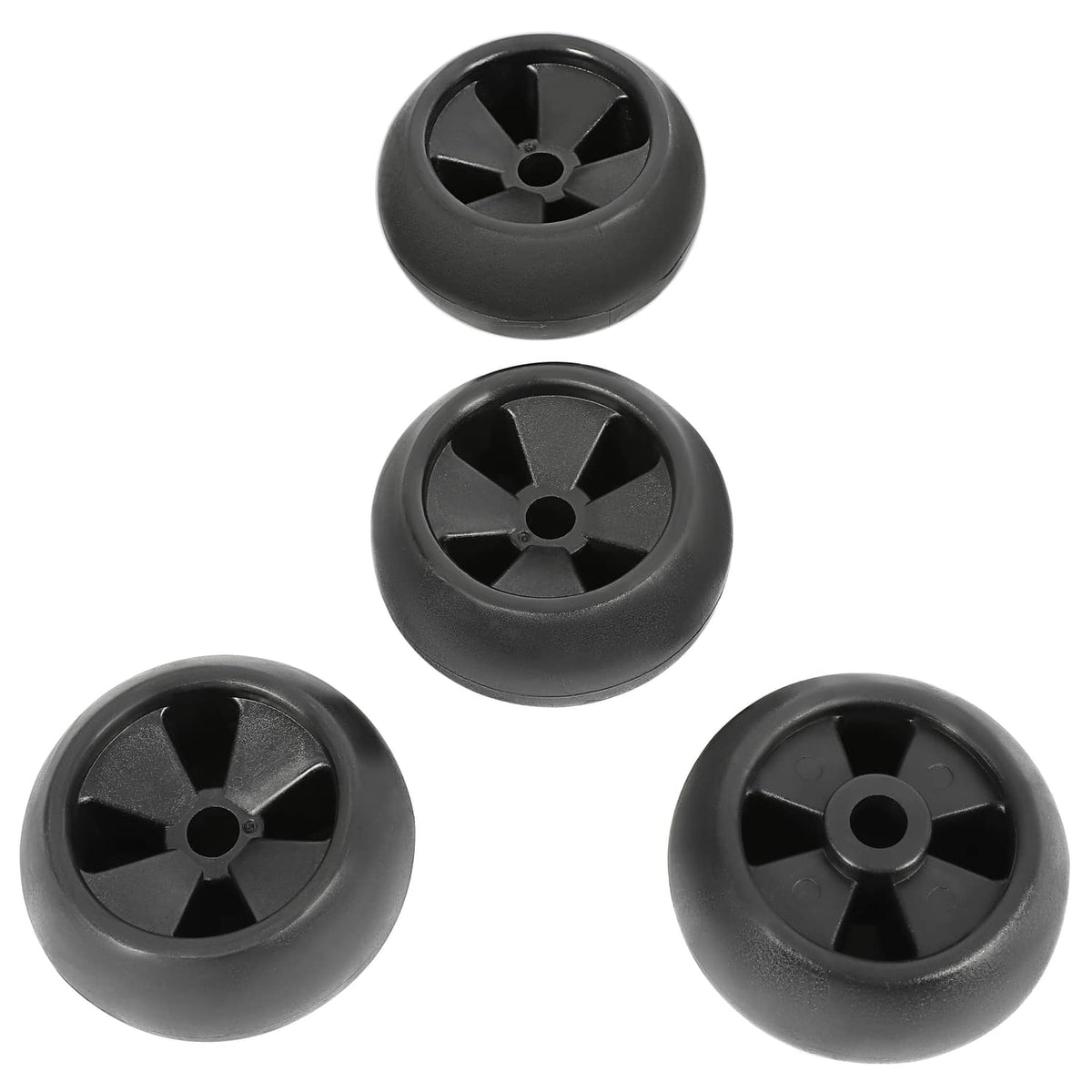 Solidspare 4 Deck Wheels For John Deere X500 X530 X580 Z426 LX266 A320 #AM116299 #AM133602