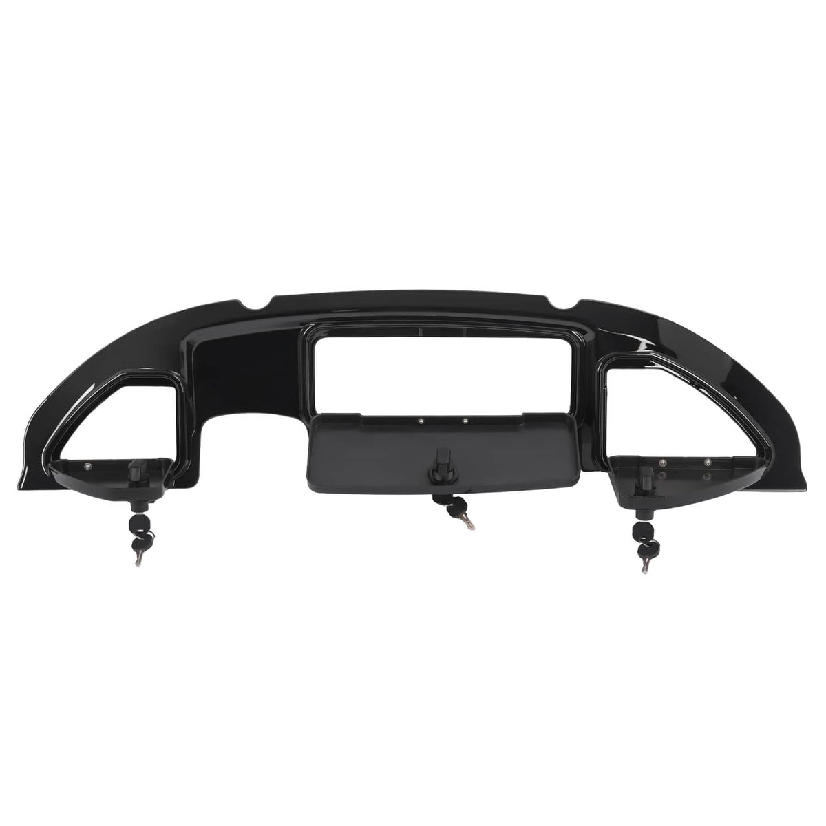 Solidspare For Club Car Precedent 2004-08.5 Golf Cart Dash Kit Dashboard W/Lock Gloss Black