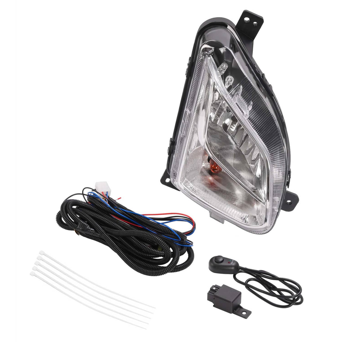 Solid Spare Right Side Bumper Fog Light Turn Signal Lamp For Chevy Equinox 2018-2021 w/Bulbs
