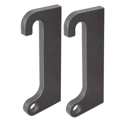 Solidspare 1 Pair Blank Quick Attach Loader Mounts For Cat IT28 Loader mounts Steel