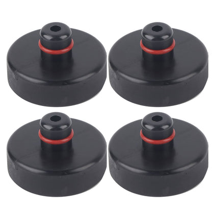 Solidspare 4Pcs Rubber Jack Lift Pad Adapter Tool Black Fit For Tesla Model 3/Y/S/X New