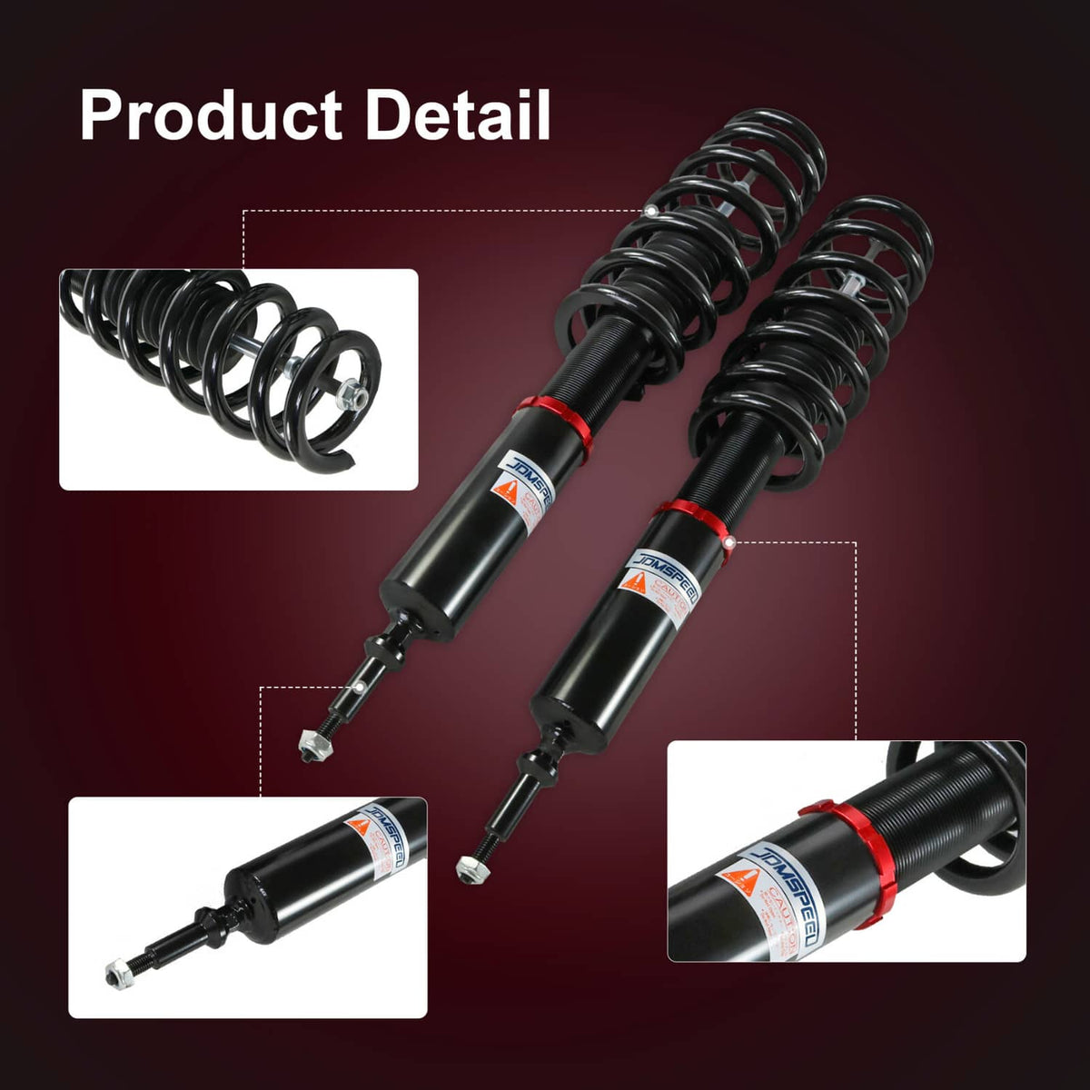 Solidspare Coilovers for BMW 3 Series 325i 328i 335i E90 06-13 Adj.Height Shocks Struts