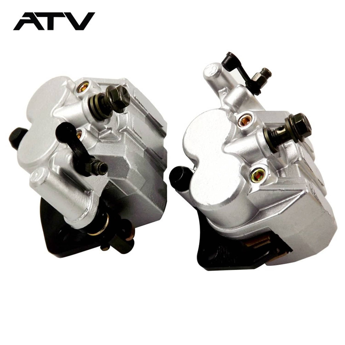 Solidspare FRONT LEFT & RIGHT BRAKE CALIPERS For 2004-2007 YAMAHA RHINO 660 YXR660 NEW