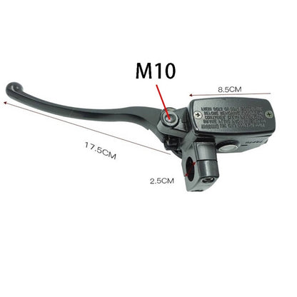 Solidspare 1" Left Motorcycle Hydraulic Brake Clutch Master Cylinder Lever for Honda