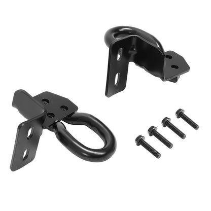 Solid Spare New Front Tow Recovery Hooks Left & Right w/ Bolts For F250 F350 F450 2008-2010