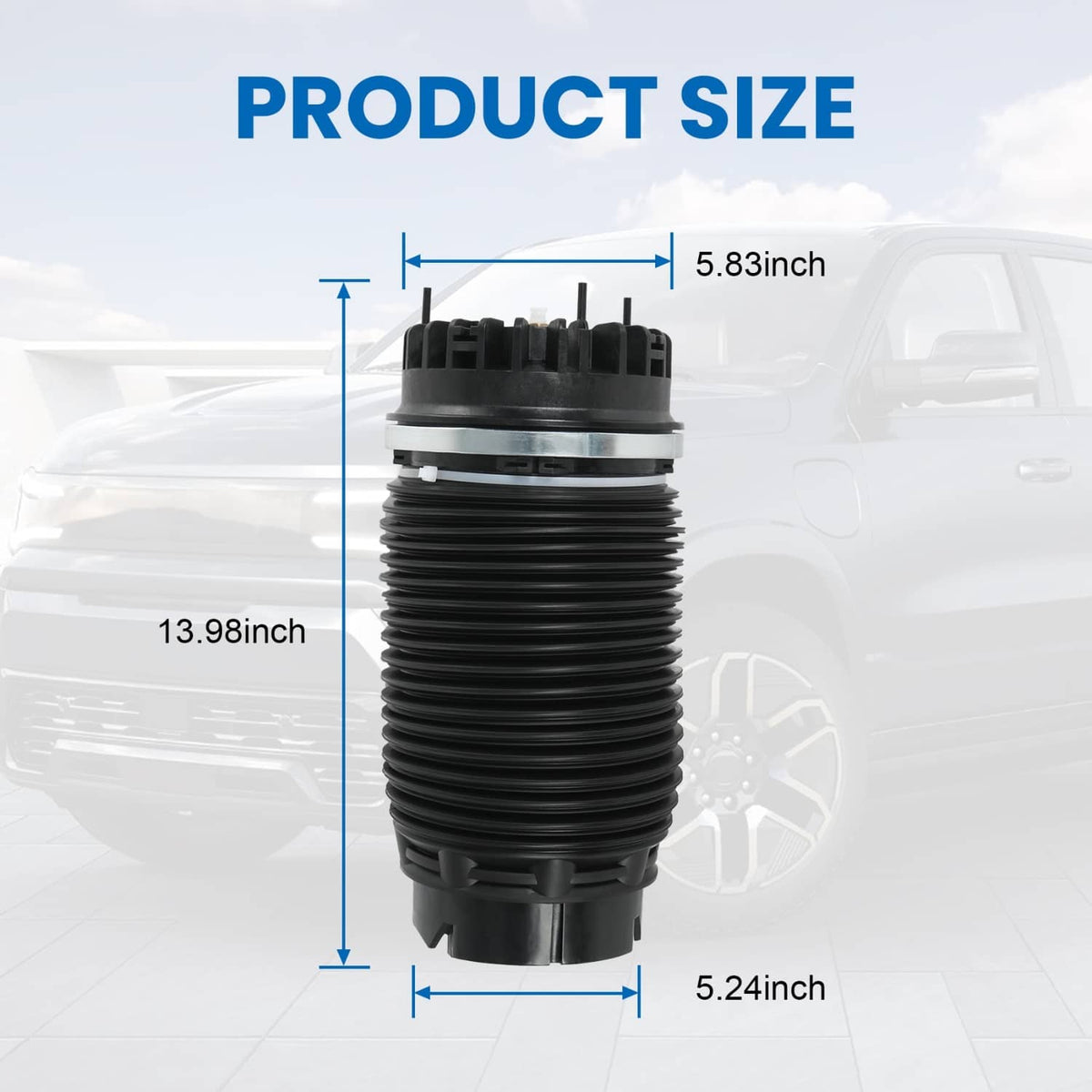 Solidspare Air Suspension Spring Bags Left Right 68260938AA For 2019-2024 Dodge Ram 1500 DT