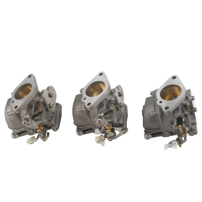 Solid Spare Outboard Carbs Carburetor Sets for Yamaha 2 Stroke 3 cylinder 75HP 85HP Engine