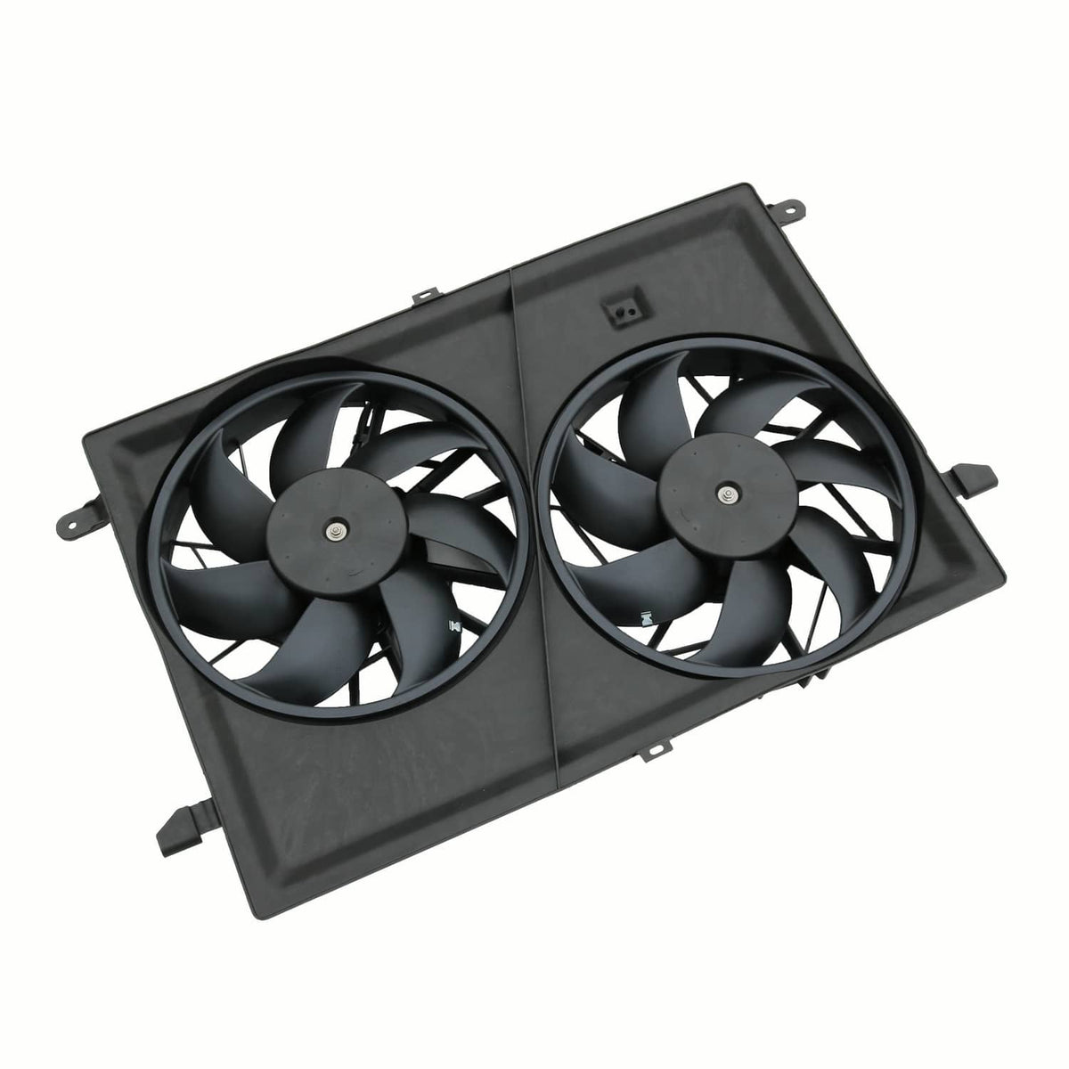 Solidspare Dual Radiator Cooling Fan Fits For 07-2017 GMC Acadia 2009-17 Chevrolet Traverse