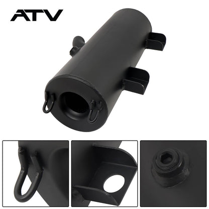 Solidspare Exhaust Muffler Silencer W/Gaskets For Polaris Scrambler 500 2000-2012