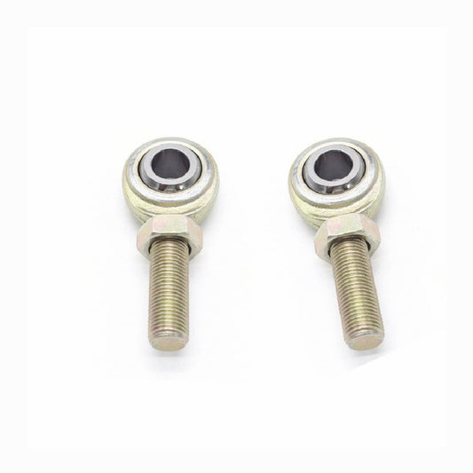 Solid Spare 2 QTY 1/2 x 1/2-20 Male LH Rod Ends Heim Joint Heims CMR-8 With Jam Nut