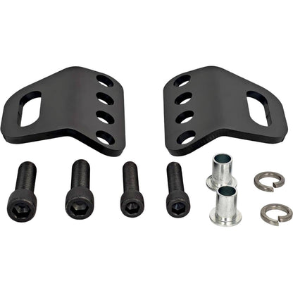 Solid Spare Fit Harley Touring 2010-up Motorcycle Rear Tie Down Bracket Kit 66051