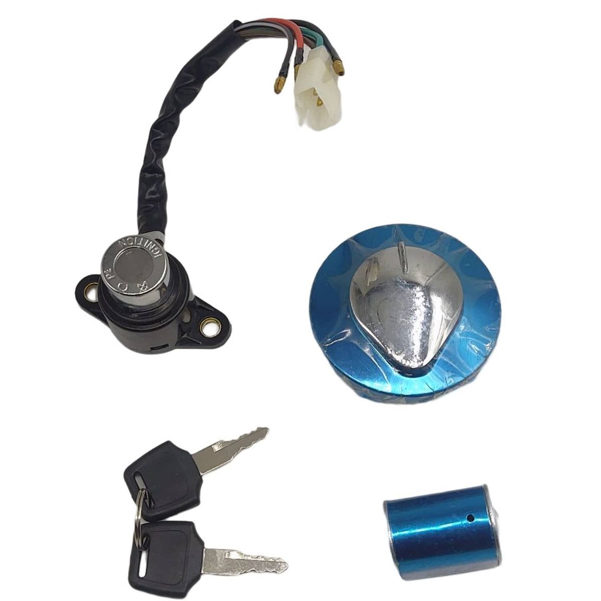 Solidspare Ignition Switch Fuel Gas Cap For Honda Rebel 250 CMX250 CA125