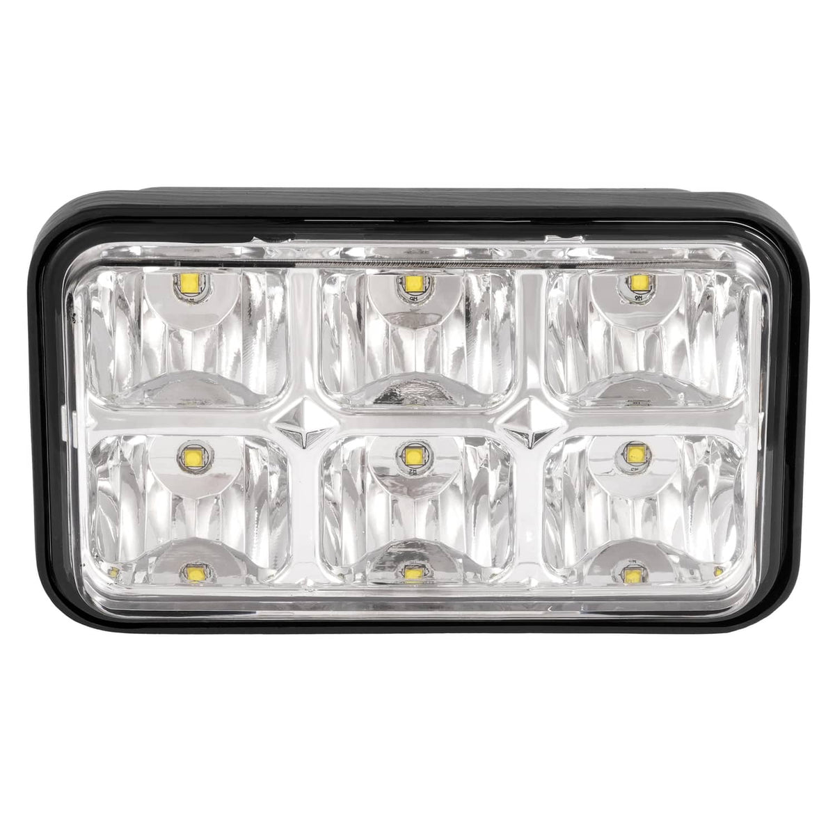 Solidspare Golf Cart LED Headlight Assembly For EZGO Workhorse Marathon 80-94 ST350 96-Up