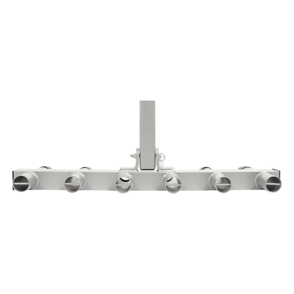 Solid Spare Hitch Mount Fishing Rod Holder 6 Pole For 2" Hitch Receiver Truck Rod Rack