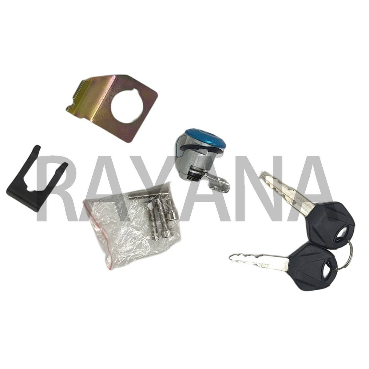 Solidspare Ignition Switch Fuel Gas Cap Lock Key For Suzuki GSXR 750 600