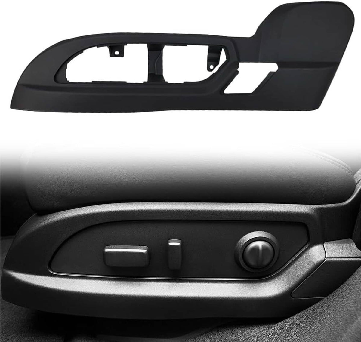Solidspare Driver Seat Trim Panel Cover fit for GMC Acadia Chevrolet Chevy Traverse 09-17