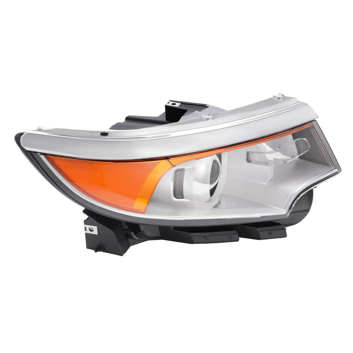 Solid Spare For Ford Edge 2011 2012 2013 2014 Headlight Right Side Halogen Projector 5 Pins