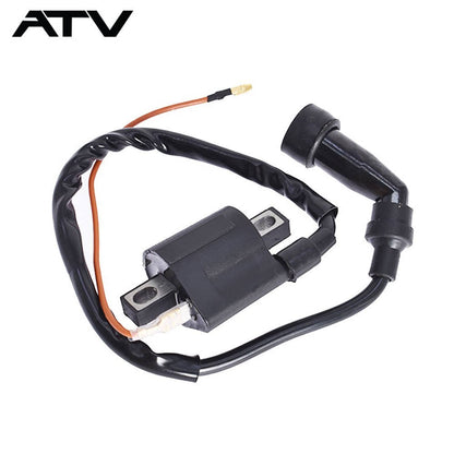 Solidspare Generic Black Ignition Coil Fit For Yamaha MOTO-4 MOTO 4 YFM225 1986 1987 1988