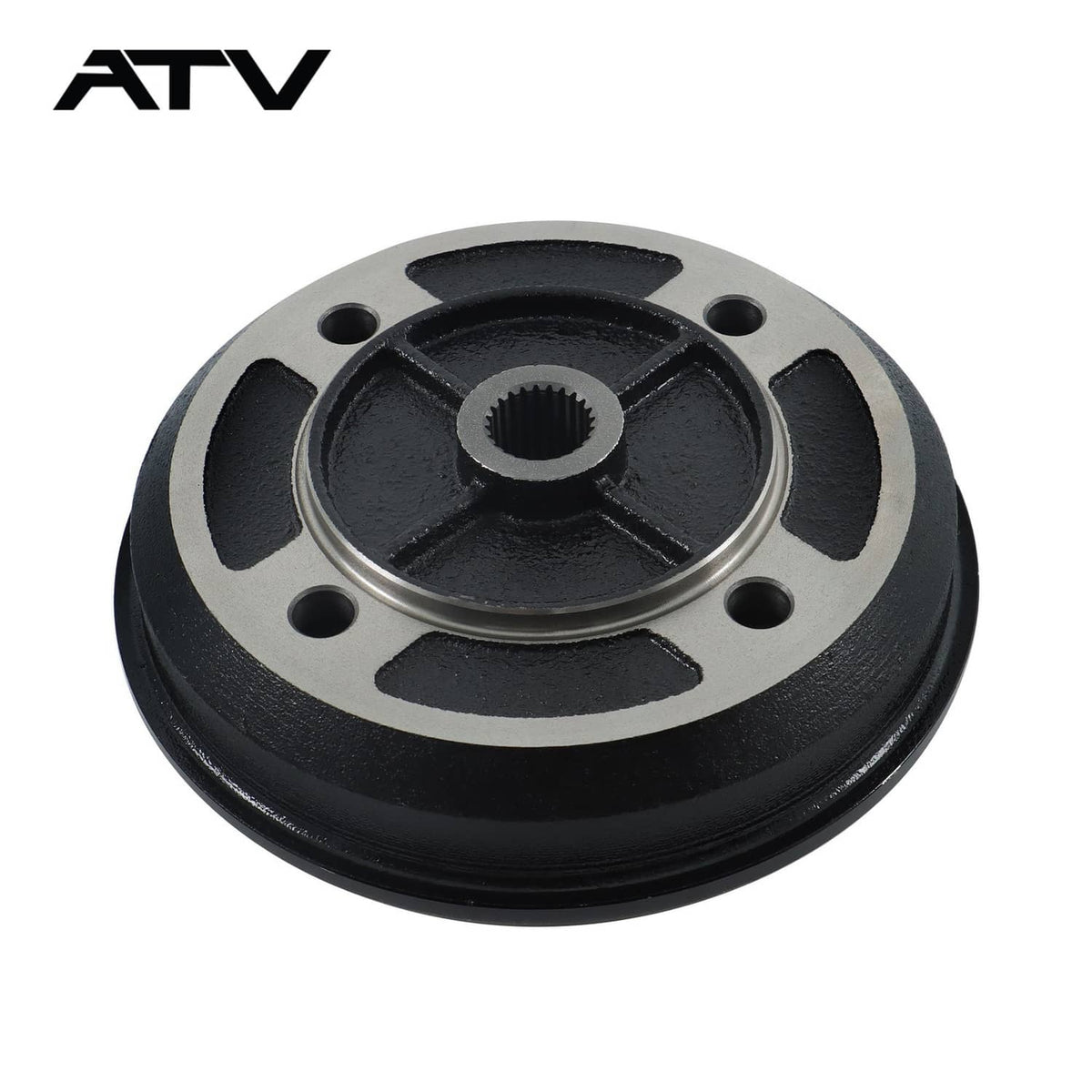 Solidspare Rear Brake Drum For Kawasaki Mule 2500 2510 2520 1994-2000 41038-1226 41038-1227