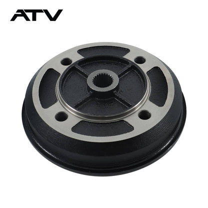 Solidspare Rear Brake Drum For Kawasaki Mule 2500 2510 2520 1994-2000 41038-1226 41038-1227