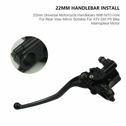 Solidspare US 7/8" 22mm Front Brake Master Cylinder lever Compatible For Yamaha