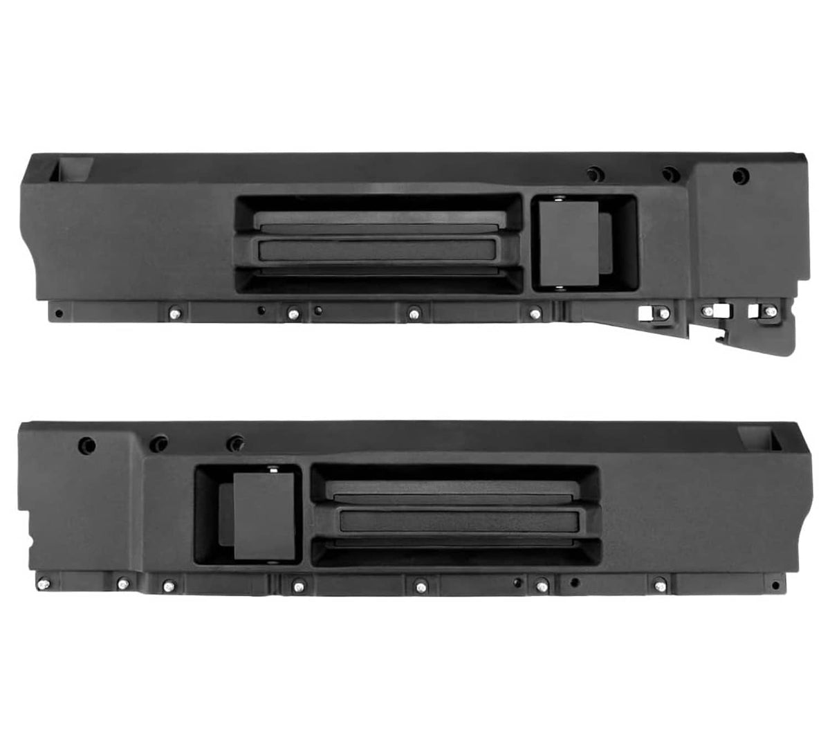 Solidspare 2Pcs New Front Interior Door Handles L&R Black for Freightliner FLD120 FLD120SD