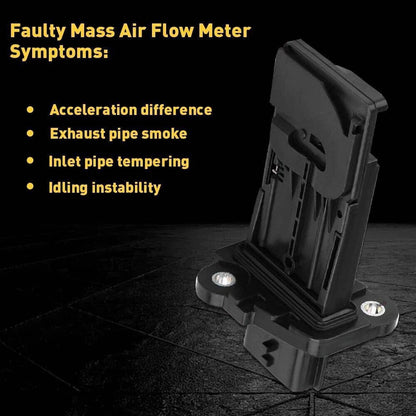 Solidspare New Air Flow Sensor Meter Black For 2013-2015 Nissan Altima 2.5/Sentra 1.8 Mass
