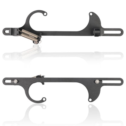 Solidspare New Throttle Cable Carb Bracket For Holley 4150 4160 Carburetor 350 SBC Aluminum