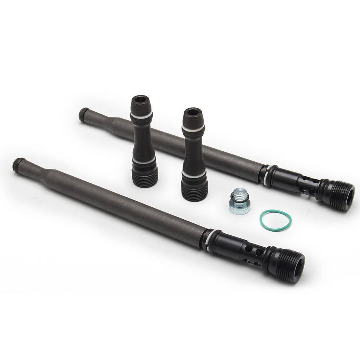 Solidspare 6E7Z9A332A Oil Fuel Updated Stand Pipe Dummy Plug Kit for Ford F250 6.0L Diesel