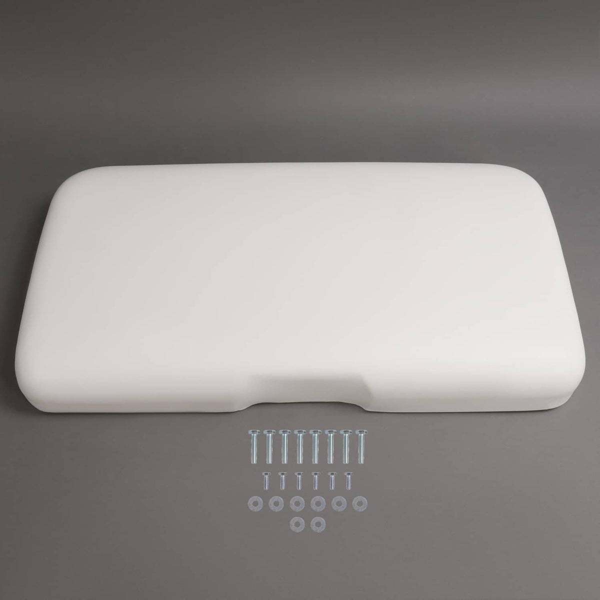 Solidspare White Golf Cart Front Seat Bottom Cushion Assembly For EZGO RXV 2008-Up 2016