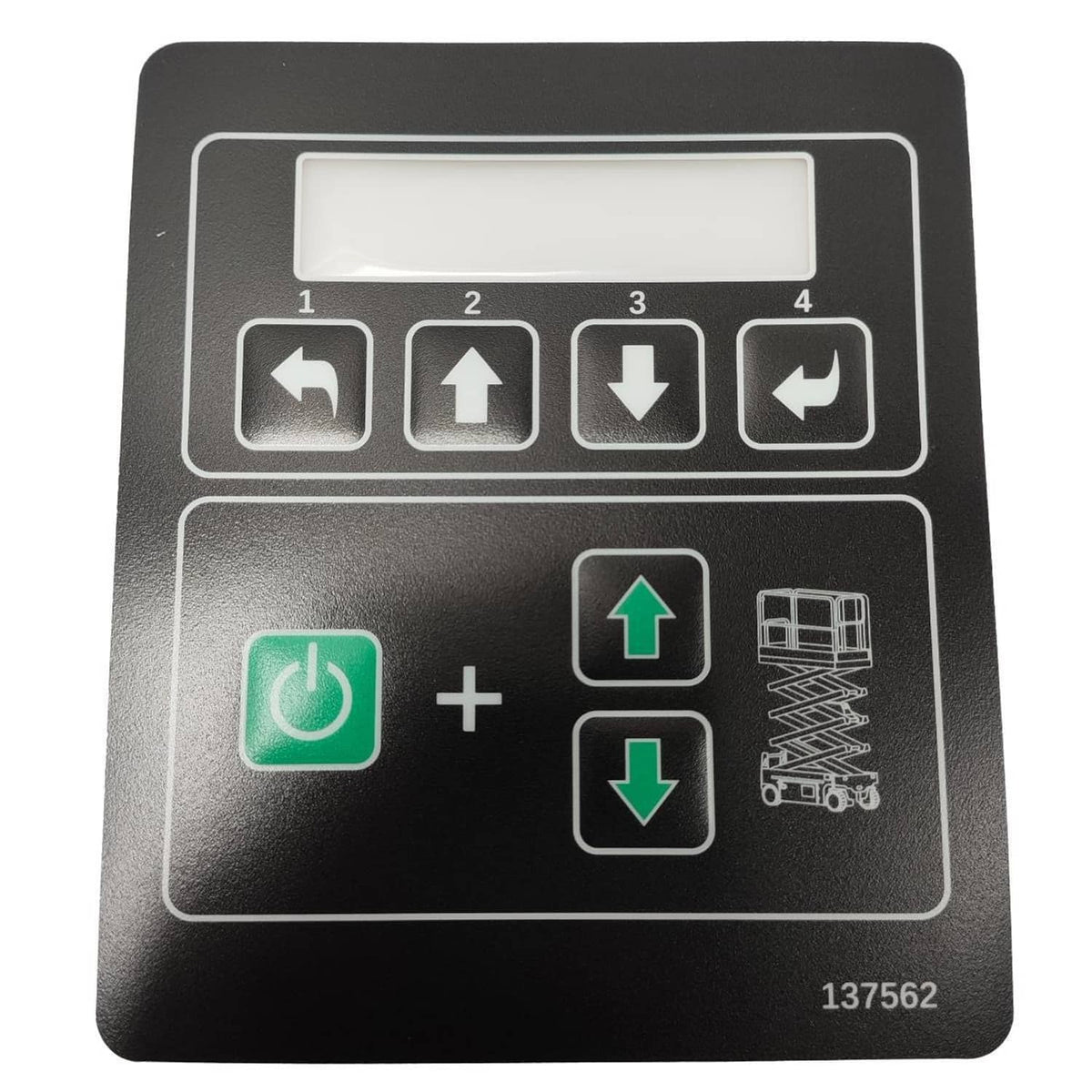 Solid Spare Panel Decal 137562GT for Genie GR-12 GR-15 GR-20 GRC-12 GS-1330M GS-1530 GS-1532