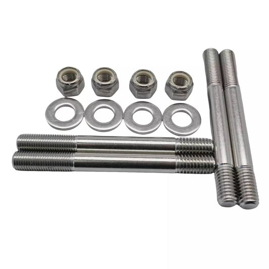 Solid Spare Mercury-Mercruiser 16-866562 STUD Kit 16-866562 16-56296 4Pcs