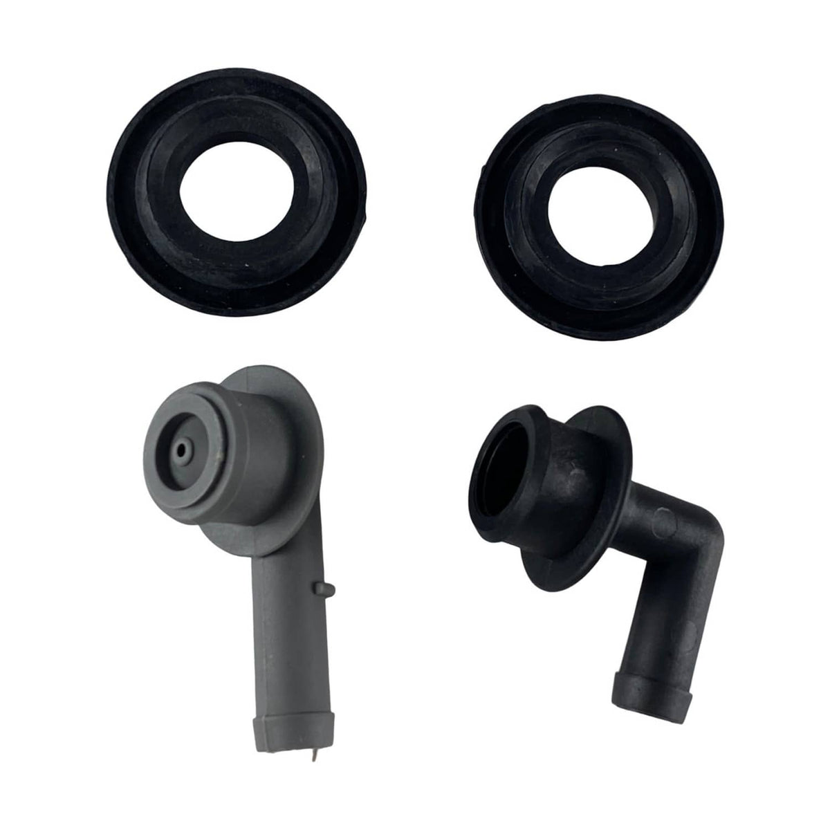 Solidspare 53013360AA PCV CCV VENT VALVE ELBOW GROMMET SET for Jeep Grand Cherokee 4.0L