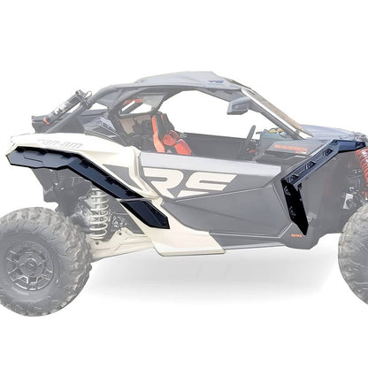Solidspare Front & Rear Extended Fender Flares For Can Am Maverick X3 Max/RR/Turbo 2017-up