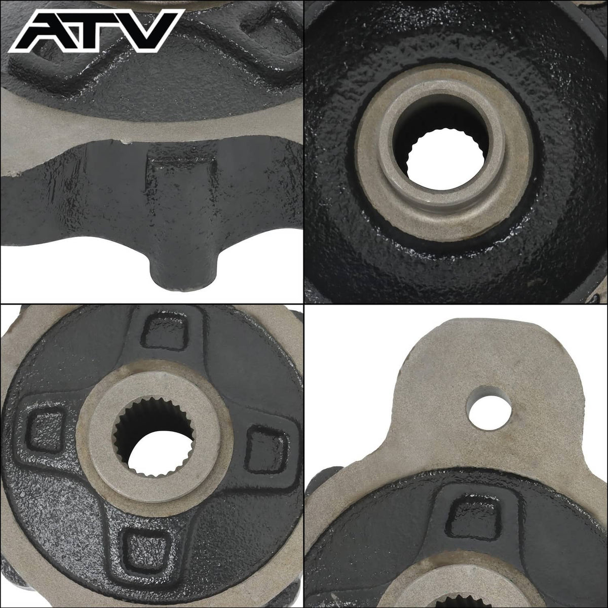 Solidspare Rear Wheel Hub Bearing Kit for Polaris Ranger 570 900 1000 XP Full Size Diesel