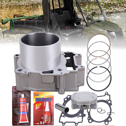 Solidspare For Polaris Rzr Ranger Sportsman 570 Cylinder Piston Top End Rebuild Gaskets Kit