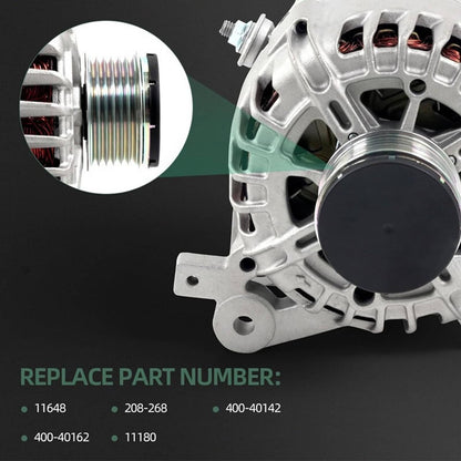 Solidspare New Engine Alternator For 2014-2018 Nissan Rogue S SL SV Advance Exclusive