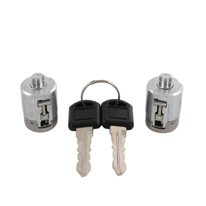 Solidspare Ignition Key Switch Cylinder & Door Lock With Set 2 Keys For Chevy GMC Pickup