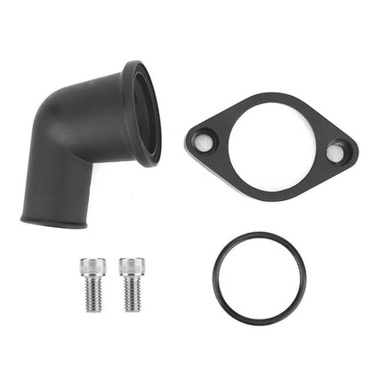 Solidspare Black 15° Swivel Water Neck Thermostat Housing For SBC BBC Chevy 327 350 396 454