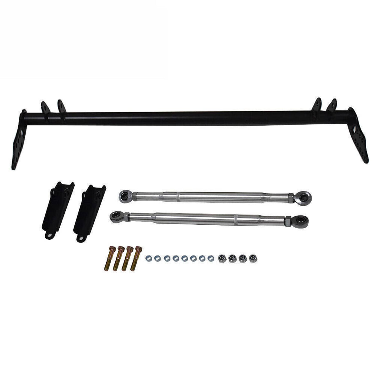 Solidspare New Front Traction Control Lower Tie Bar Kit For 92-01 Honda Civic Acura Integra